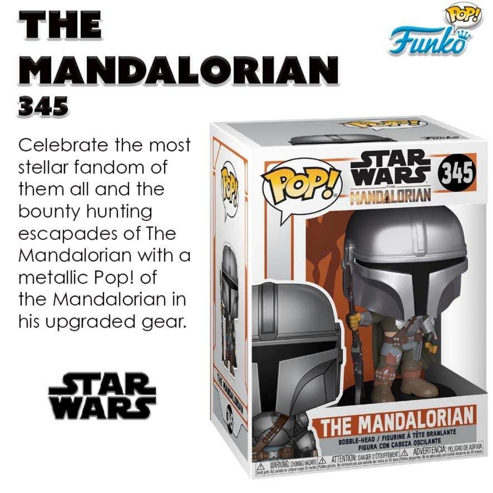 Funko Pop THE MANDALORIAN NEW